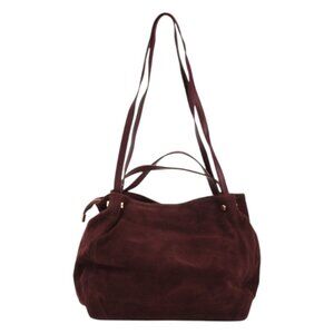 CHEVAL Made In Italy Suede Satchel Crossbody